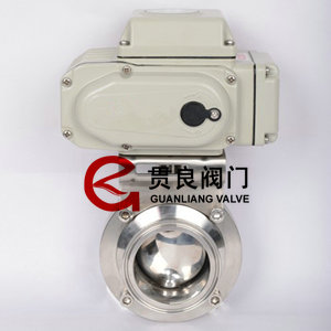 電動(dòng)衛(wèi)生級(jí)蝶閥